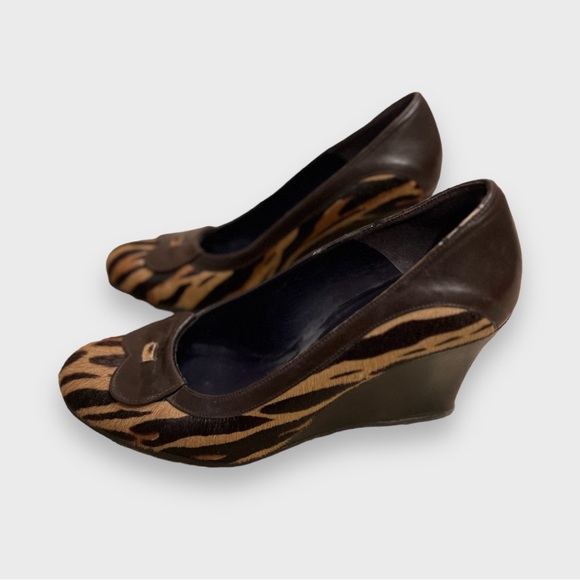 Donald J. Pliner Ponytail Animal Print Pump Size 8 | Brown Leopard Pattern | $30 - Picture 2 of 7